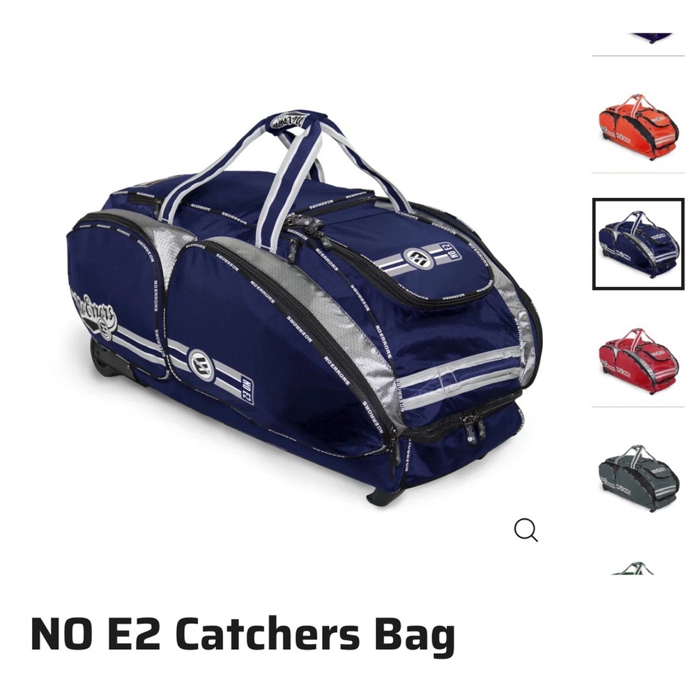 Blue and Black Men's Bag